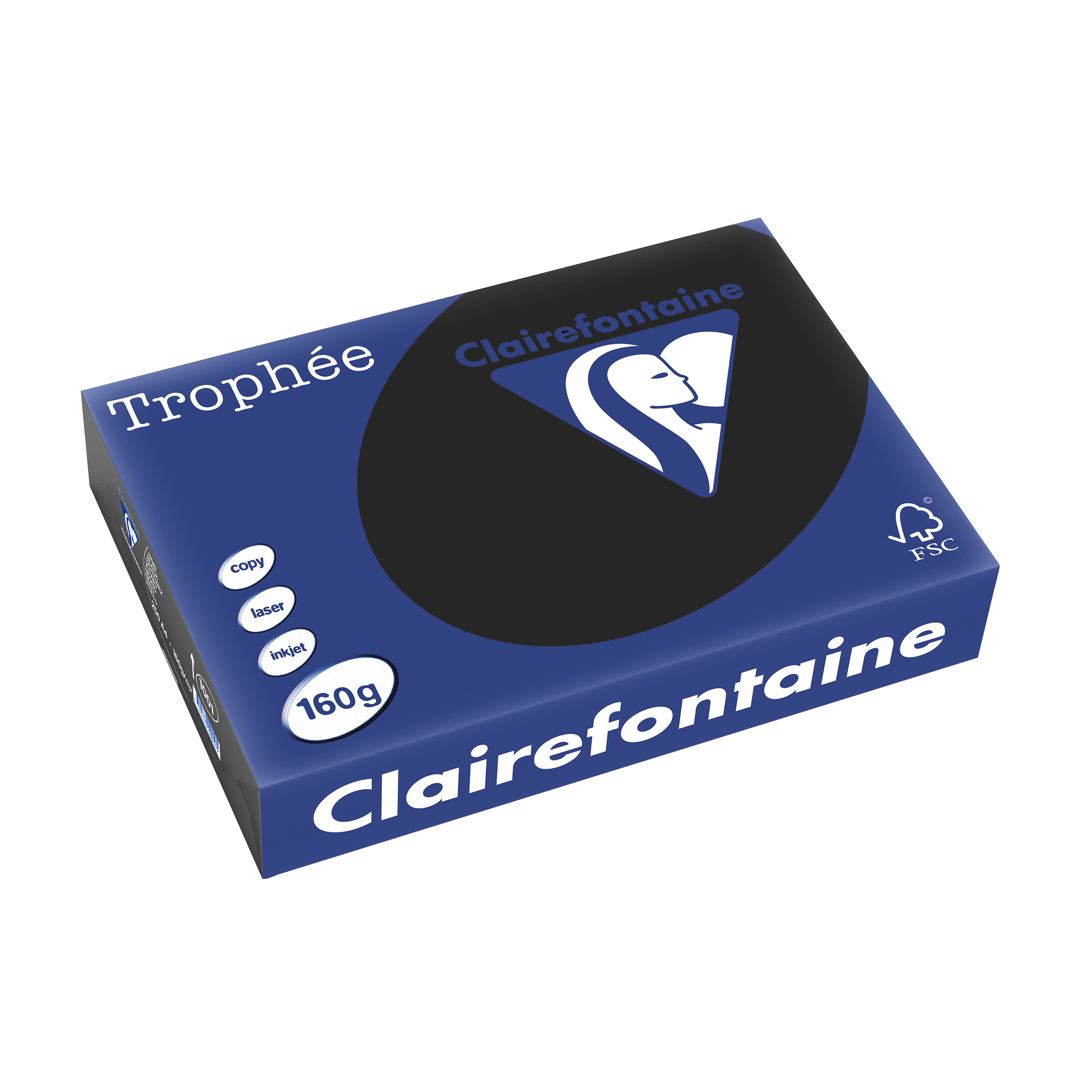 Trophee Black 160GSM Card A4