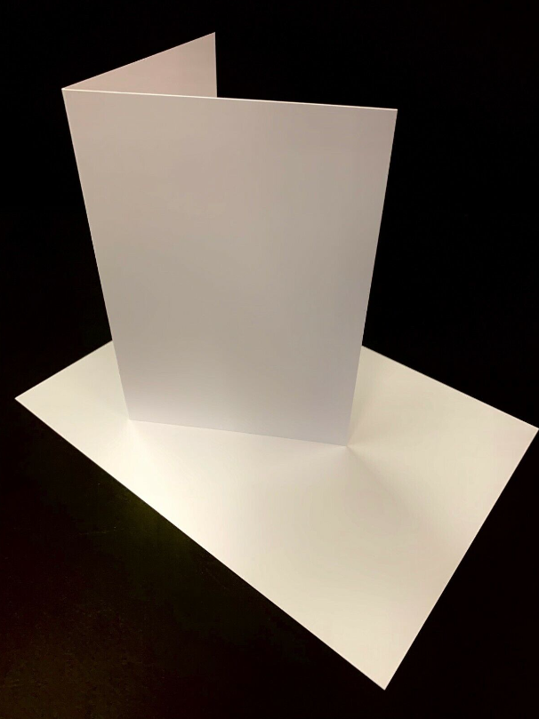 » A6 Creased Card WITHOUT ENVELOPES